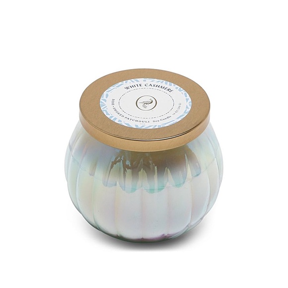 14oz Lidded Glass Jar Candle White Cashmere - Picture 2 of 2